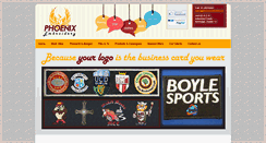 Desktop Screenshot of phoenixembroidery.ie